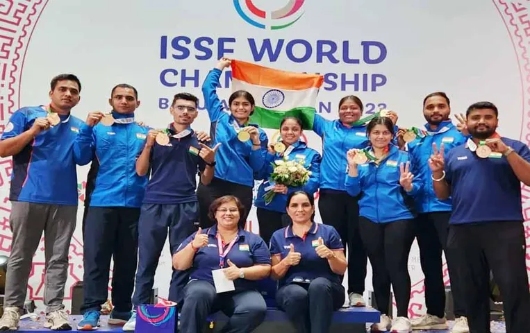 ISSF World Championships 2023: भारतीय खिलाड़ी 14 पदकों के साथ वापस लौटे, 4 खिलाड़ियों ने ओलंपिक कोटा हासिल किया