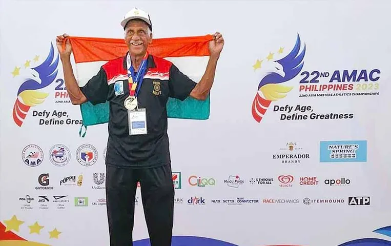 K. Subramaniam: के सुब्रमण्यम ने 86 साल की उम्र में एशियाई मास्टर्स एथलेटिक्स मीट में जीते 4 गोल्ड