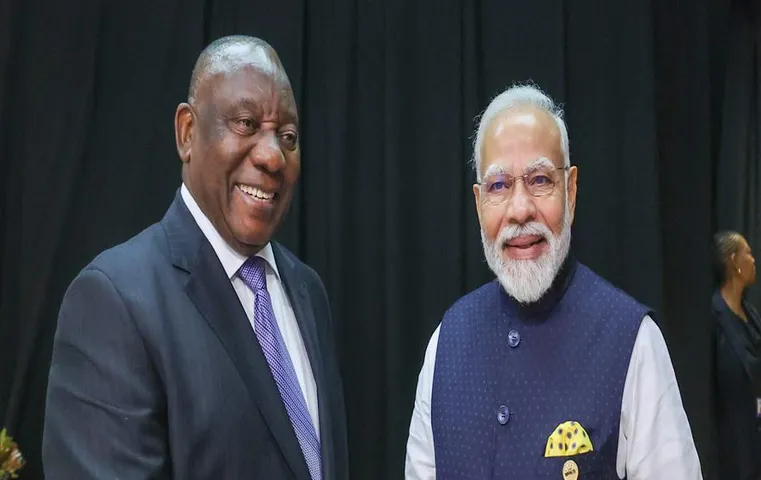 BRICS Summit 2023: भारत और साउथ अफ्रीका के बीच व्यापार और रक्षा संबंध होंगे मजबूत, इन विषयों पर भी हुई चर्चा