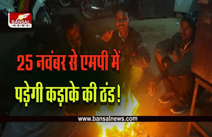 COLD In MP : कर लें तैयारी अलाव की! MP के इन 5 जिलों में शीतलहर का अलर्ट जारी