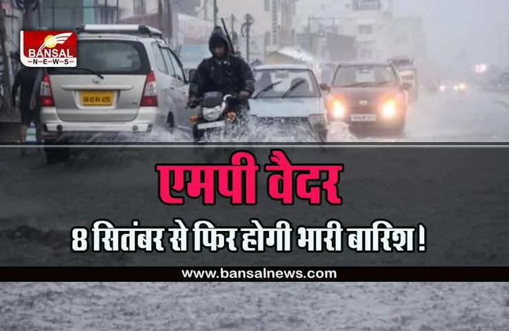 MP Latest Weather Forecast : MP में फिर हो सकती है आंधी वाली बारिश! क्या कहता है मौसम विभाग का पूर्वानुमान