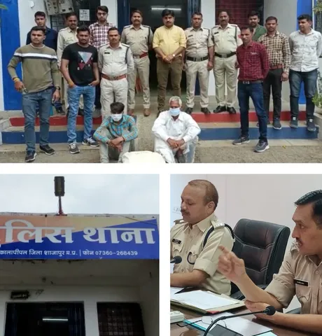 कालापीपल पुलिस को मिली सफलता, 10 किलो 780 ग्राम डोडा चूरा बरामद
