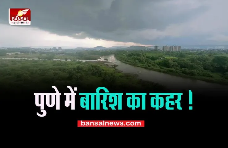 Pune Heavy Rain: अगले दो दिनों में भारी बारिश का ऑरेंज अलर्ट जारी, कहीं पेड़ गिरा, कहीं डूबग्रस्त हुई सड़कें.