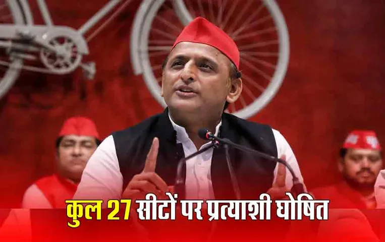 Samajwadi Party Candidate List: सपा ने लोकसभा चुनाव के लिए दूसरी सूची की जारी, सीट बंटवारे को लेकर कांग्रेस के साथ फंसा पेंच