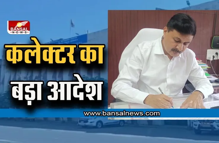 कलेक्टर का बड़ा आदेश, तहसीलदार को दिया नगर पालिका CMO का प्रभार