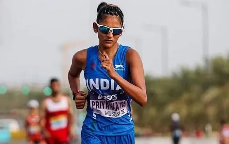 Asian Athletics Championships: प्रियंका ने 20 किमी पैदल चाल में रजत और विकास ने जीता कांस्य पदक, पढ़ें विस्तार से