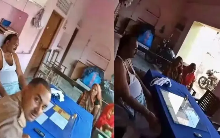UP News: यूपी में दिखा दरोगा का गजब का लुक, लुंगी और बनियान पहनकर दरोगा सुन रहे थे महिलाओं की फरियाद
