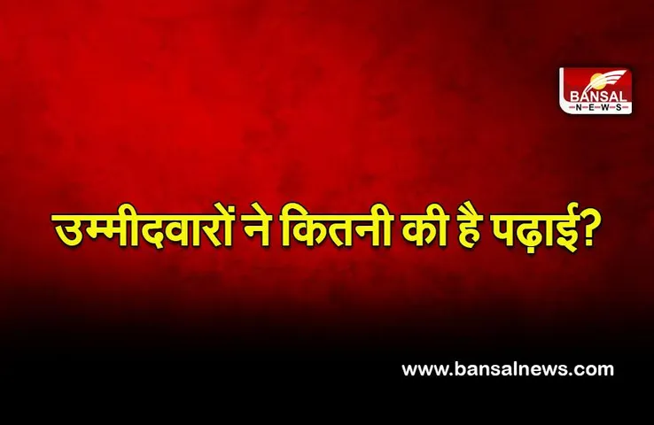 UP Second phase election: दूसरे चरण के उम्मीदवारों में किसने कितनी की है पढ़ाई? 114 आठवीं तो 12 अशिक्षित