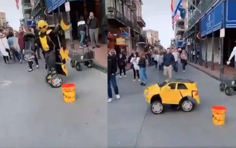 Viral Video: आदमी ने खुद को एक कार में बदला, लोग देख कर रह गए हैरान, देखें पूरा वीडियो