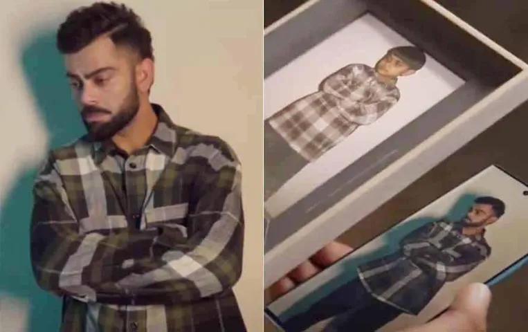 Virat Kohli: विराट कोहली ने बचपन की एक मनमोहक तस्वीर फिर से बनाई, देखें वीडियो