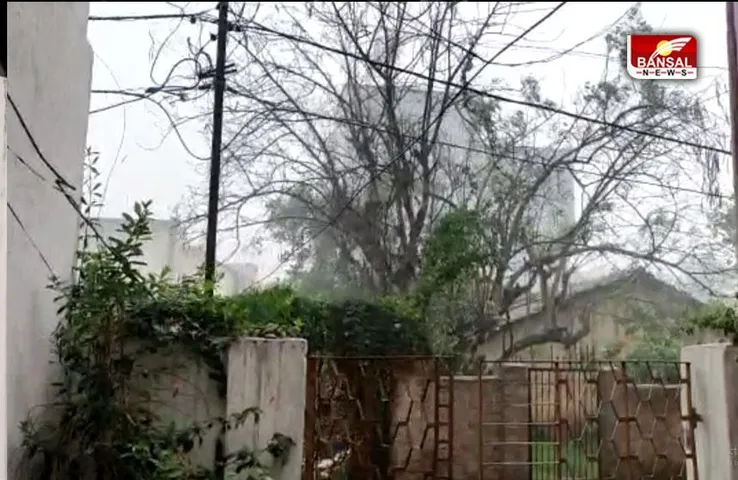 Today's weather : एकाएक शुरू हुई तेज बारिश, एक बार फिर येलो अलर्ट