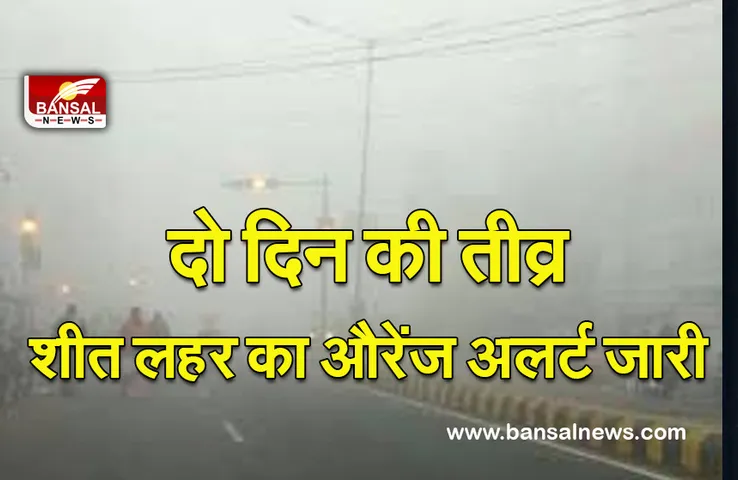 Mp Weather Update : दो दिन जारी रहेगी तीव्र शीत लहर, मौसम विभाग ने जारी किया यलो अलर्ट