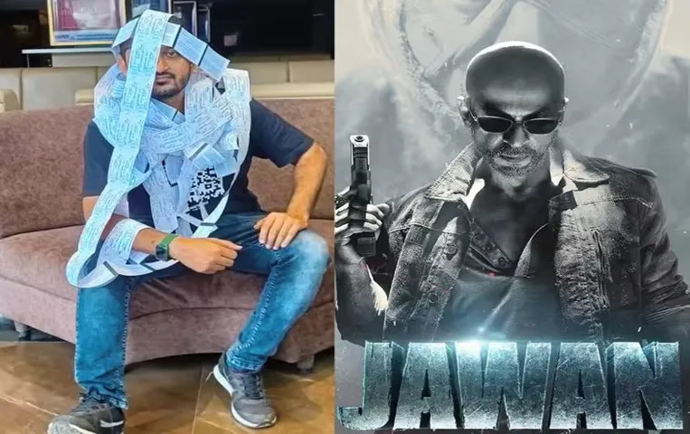 किंग खान के इस फैन के बारे में जानकर चौंक जाएंगे आप, 36 गर्लफ्रेंड, 72 एक्स और 80 दोस्तों के साथ देखेगा 'जवान' फिल्म