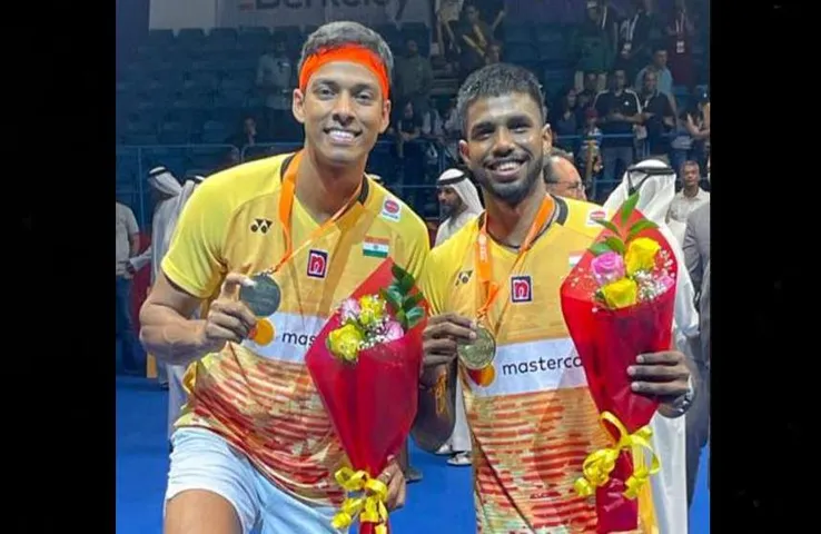 BWF New Ranking: करियर के सर्वश्रेष्ठ दूसरे स्थान पर पहुंची सात्विक-चिराग की जोड़ी, BWF की जारी रैकिंग