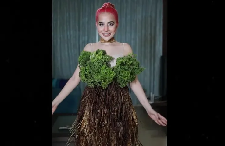 Urfi Javed New Dress: अब ये क्या पहन लिया उर्फी ने, यूजर बोले- मैं बकरी छोड़ दूंगा पीछे