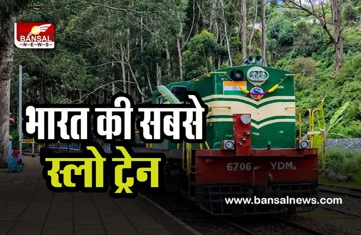 India Slowest Train: नए साल पर उठाइएं भारत की सबसे धीमी ट्रेन का लुत्फ ! 46 किलोमीटर की दूरी 5 घंटों में करती है पूरी