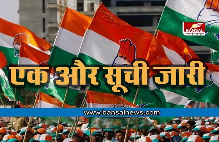 Himachal Elections 2022 : कांग्रेस ने चुनाव के लिए एक और सूची जारी की