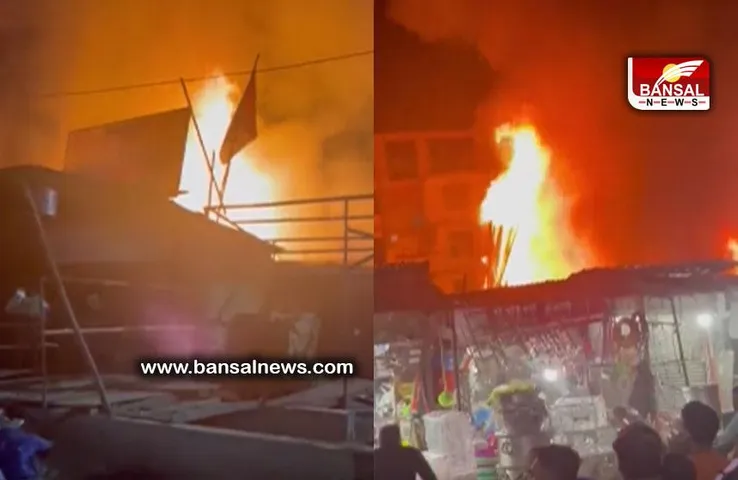 Fire Incident: नोएडा के तुगलपुर में लगी भीषड़ आग, इससे पहले जामिया मस्जिद में भी लगी थी भीषण आग