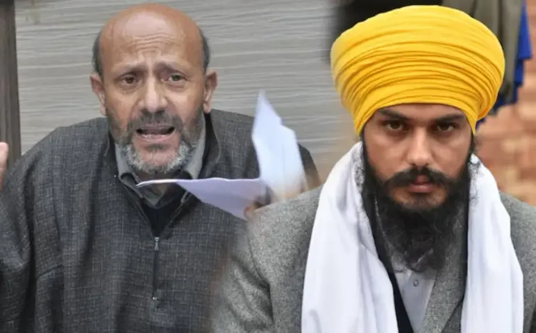 Amritpal Singh Taking Oath: अमृतपाल सिंह और अब्दुल रशीद ने ली लोकसभा सदस्य की शपथ, अदालत के निर्देश पर मिली पैरोल