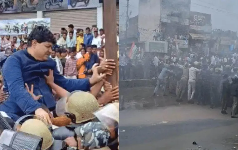 रायपुर के महापौर एजाज ढेबर पर FIR दर्ज: विधानसभा घेराव के दौरान पुलिस से गाली-गलौच और मारपीट का आरोप