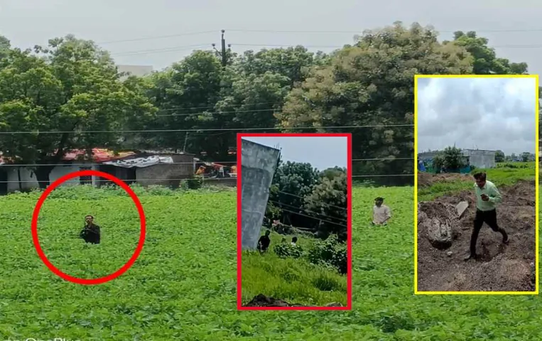 इंदौर में तहसीलदार पर गार्ड की ताबड़तोड़ फायरिंग: जमीन नापने पटवारी के साथ पहुंचे थे, घटना का वीडियो आया सामने