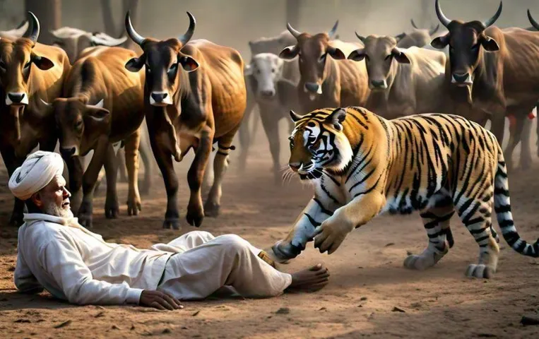 Tiger Attacks On Man: एमपी के शहडोल में चरवाहे पर टाइगर ने किया हमला, फिर गायों ने इस तरह बचाई मालिक की जान