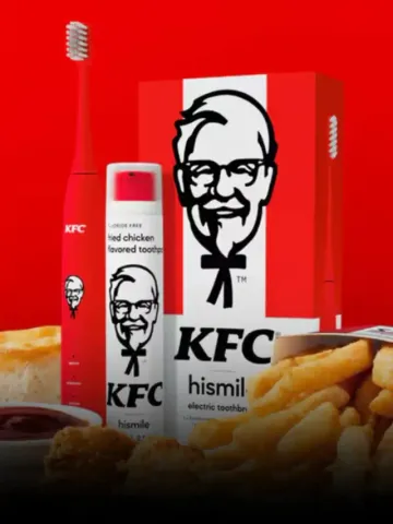 KFC Toothpaste Fried Chicken Flavour