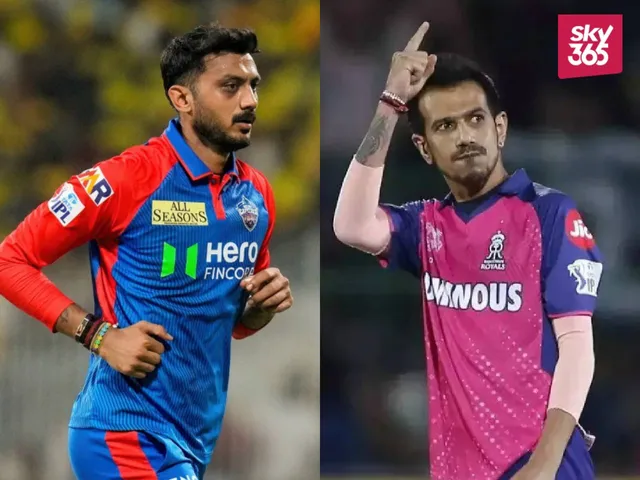 Axar Patel and Yuzvendra Chahal