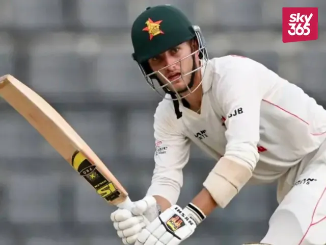 ZIM vs SA 2025 Brian Bennett