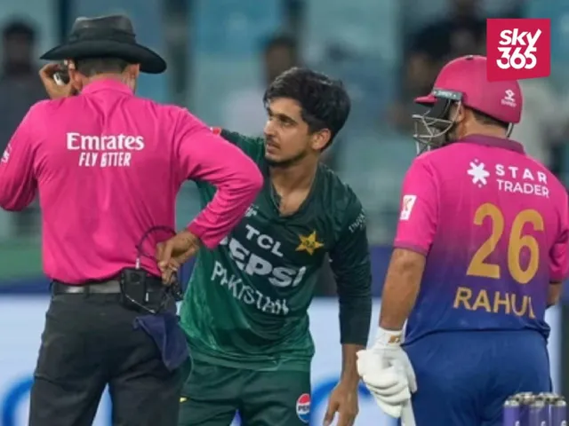 Umpire Ruchira Palliyaguruge