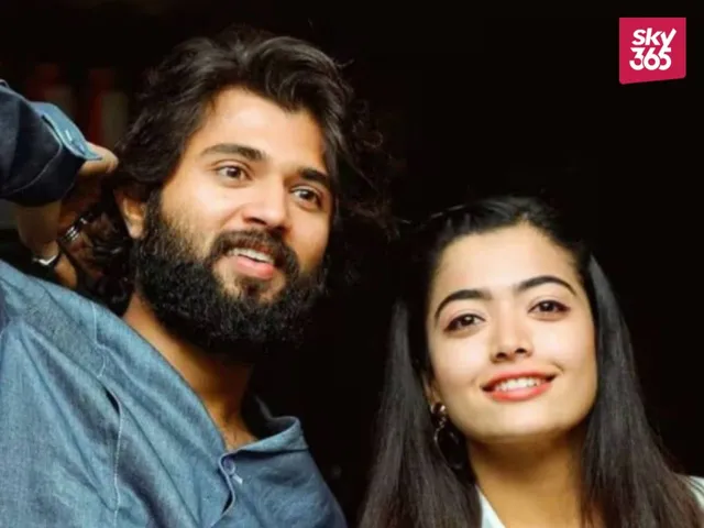 Vijay Deverakonda and Rashmika Mandanna