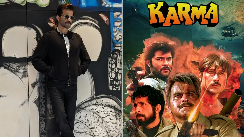 Anil Kapoor Marks 38 Years of 'Karma' with Rare Pics of Co-Stars