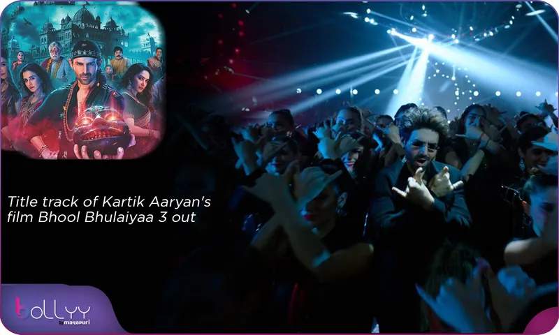 Title track of Kartik Aaryan's film Bhool Bhulaiyaa 3 out