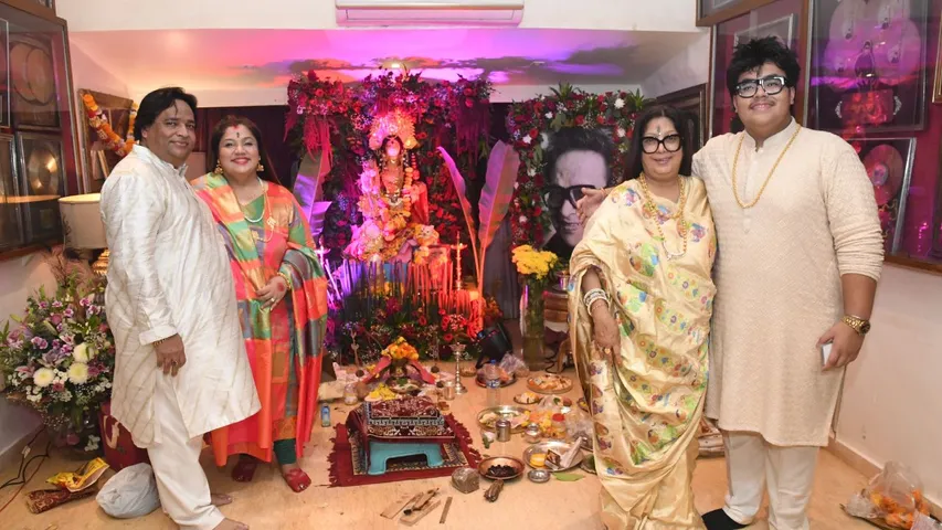 Spiritual grandeur marks auspicious Laxmi Puja at landmark Lahiri House celebrating love, harmony, prosperity ! by Chaitanya Padukone