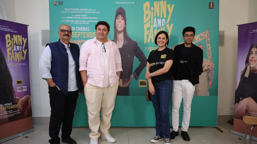Binny and Family Cast Engages Fans in Delhi as Film Gains Momentum