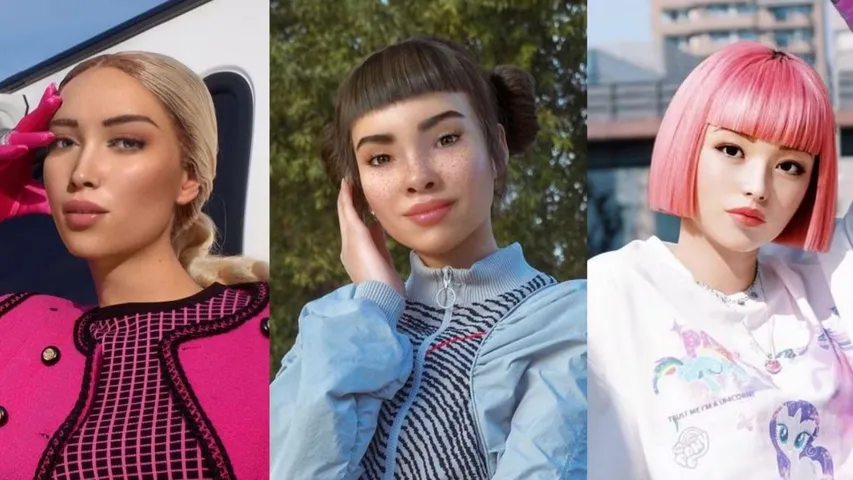 The Glamour of Virtual Supermodels in the Digital Age