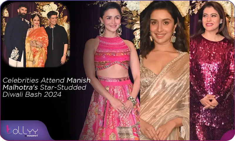 Celebrities Attend Manish Malhotra's Star-Studded Diwali Bash 2024