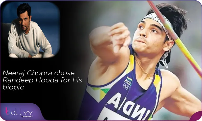 Neeraj Chopra chose Randeep Hooda for his biopic