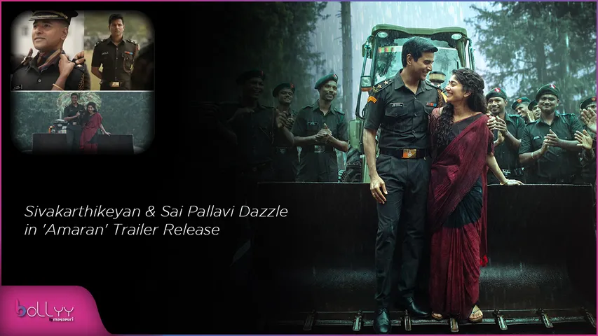 Sivakarthikeyan & Sai Pallavi Dazzle in 'Amaran' Trailer Release