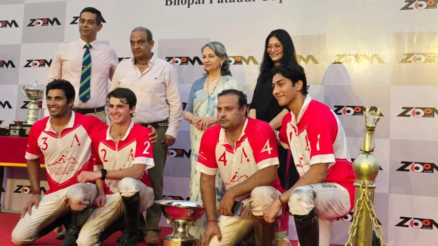 Sharmila Tagore Attended Bhopal Pataudi Cup Tournament Held In Delhi