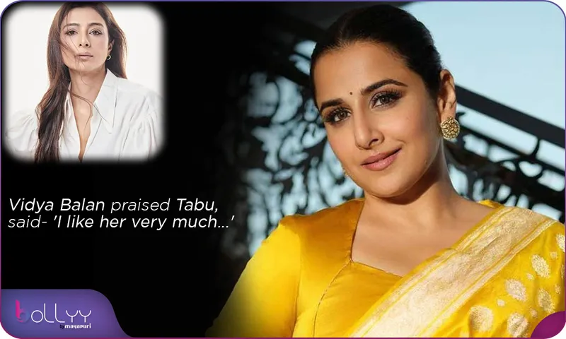 Vidya Balan praised Tabu, said- 'I like her very much...'