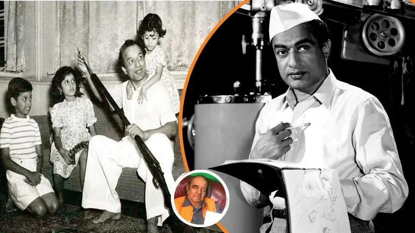 Death anniversary ​​My first interview with V.Shantaram