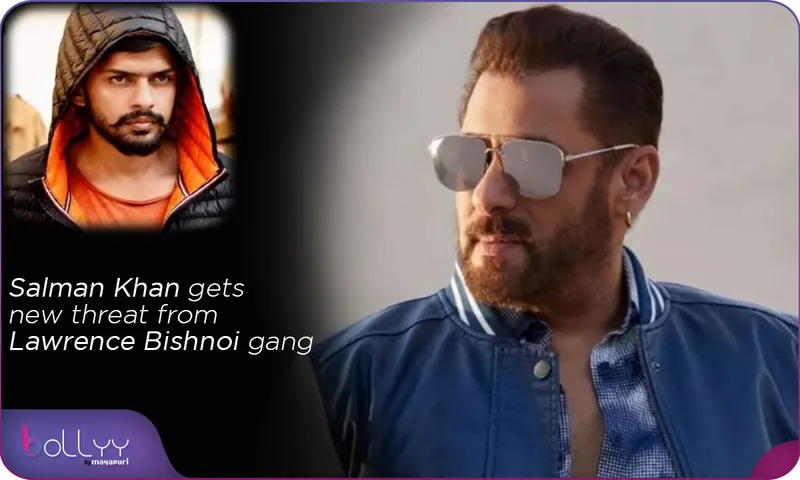 Salman Khan gets new threat from Lawrence Bishnoi gang
