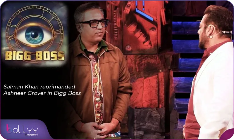 Salman Khan reprimanded Ashneer Grover in Bigg Boss