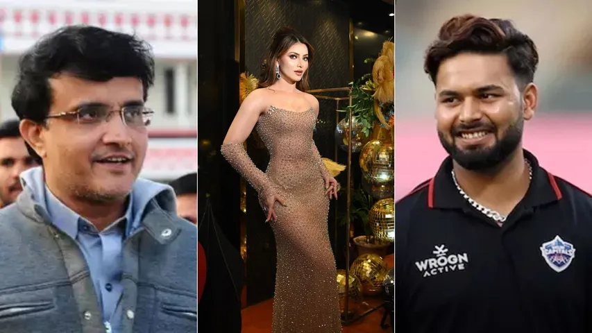 Urvashi Rautela, Rishabh Pant & Sourav Ganguly Spotted in Perth