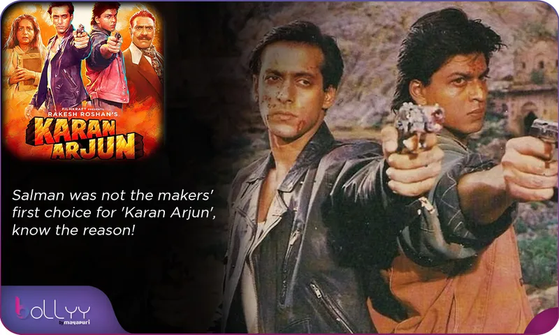 Salman was not the makers' first choice for 'Karan Arjun', know the reason!