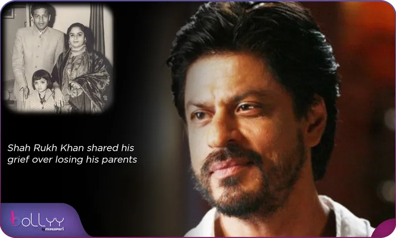 Shah Rukh Khan shared his grief over losing his parents