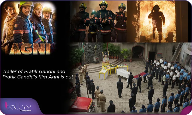 Trailer of Pratik Gandhi and Pratik Gandhi's film Agni is out