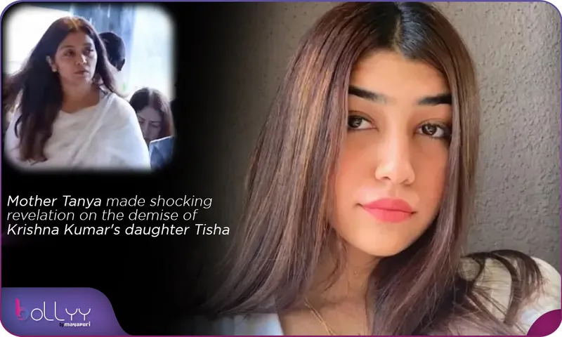 Mother Tanya made shocking revelation on the demise of Krishna Kumar's daughter Tisha