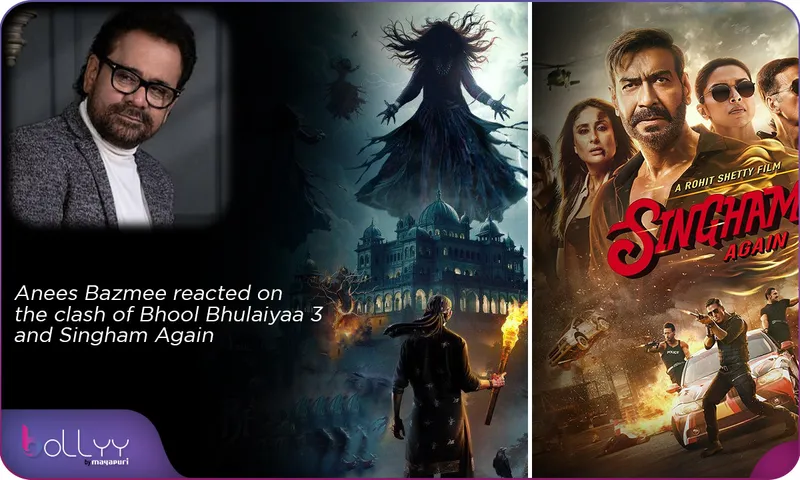 Anees Bazmee reacted on the clash of Bhool Bhulaiyaa 3 and Singham Again
